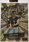 2025 Cam Ward Wild Card Comix #ACRBK-CW Rookie 1/1