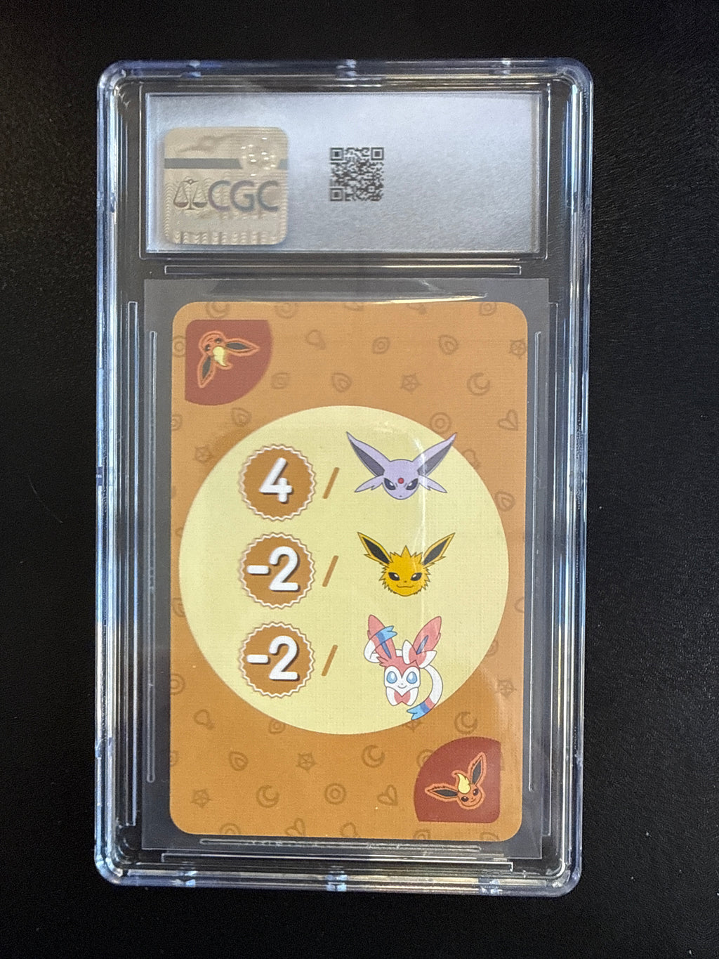 2019 Pokemon Playing Cards Korean Point Salad Eevee Edition Flareon CGC 10 back