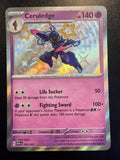 2024 Pokemon Paldean Fates #162/091 Ceruledge Shiny Rare NM front