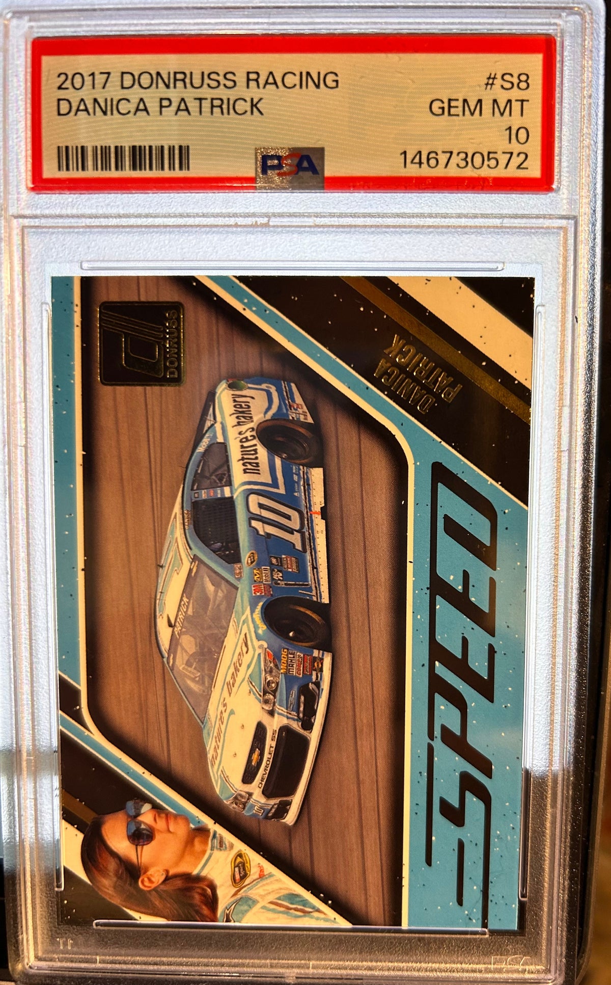 Danica Patrick 2017 Donruss Racing #S8