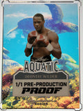 Deontay Wilder Leaf Aquatic 1/1 Pre-Production Proof