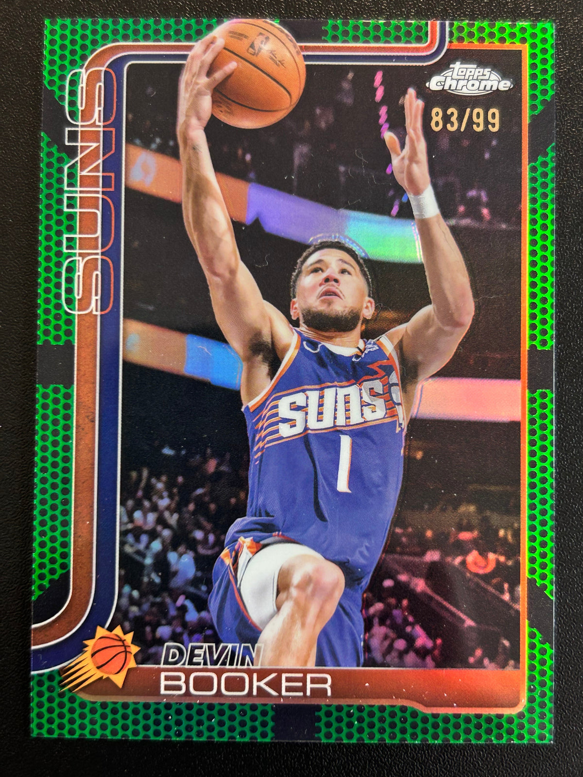 Devin Booker 2025 Topps Chrome #195 83/99