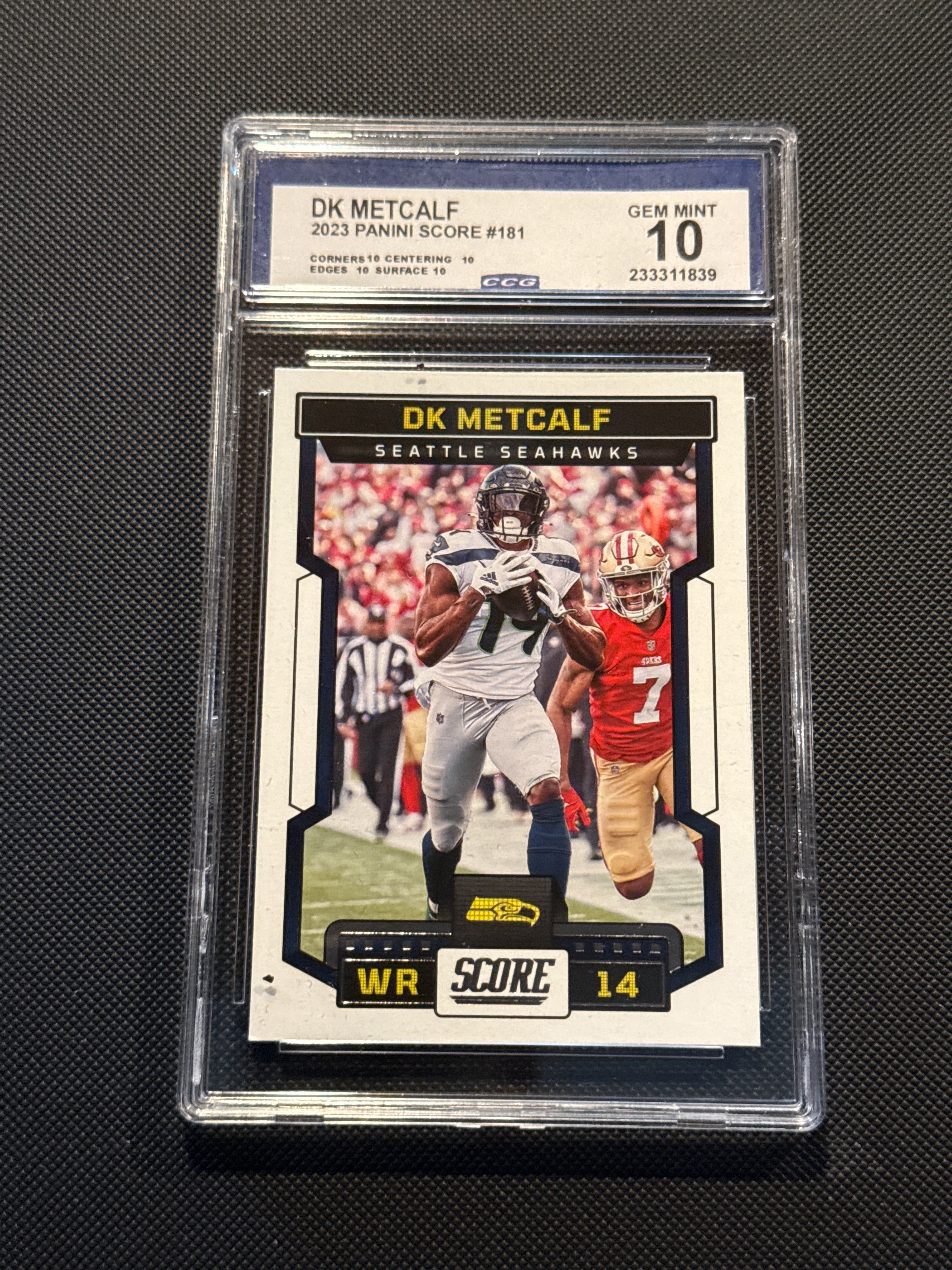 DK Metcalf 2023 Panini Score #181