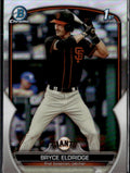 2023 Bowman Draft #BDC-107 Bryce Eldridge Chrome Refractor front