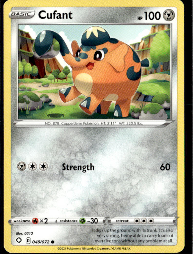 Shining Fates #049/072 Cufant front
