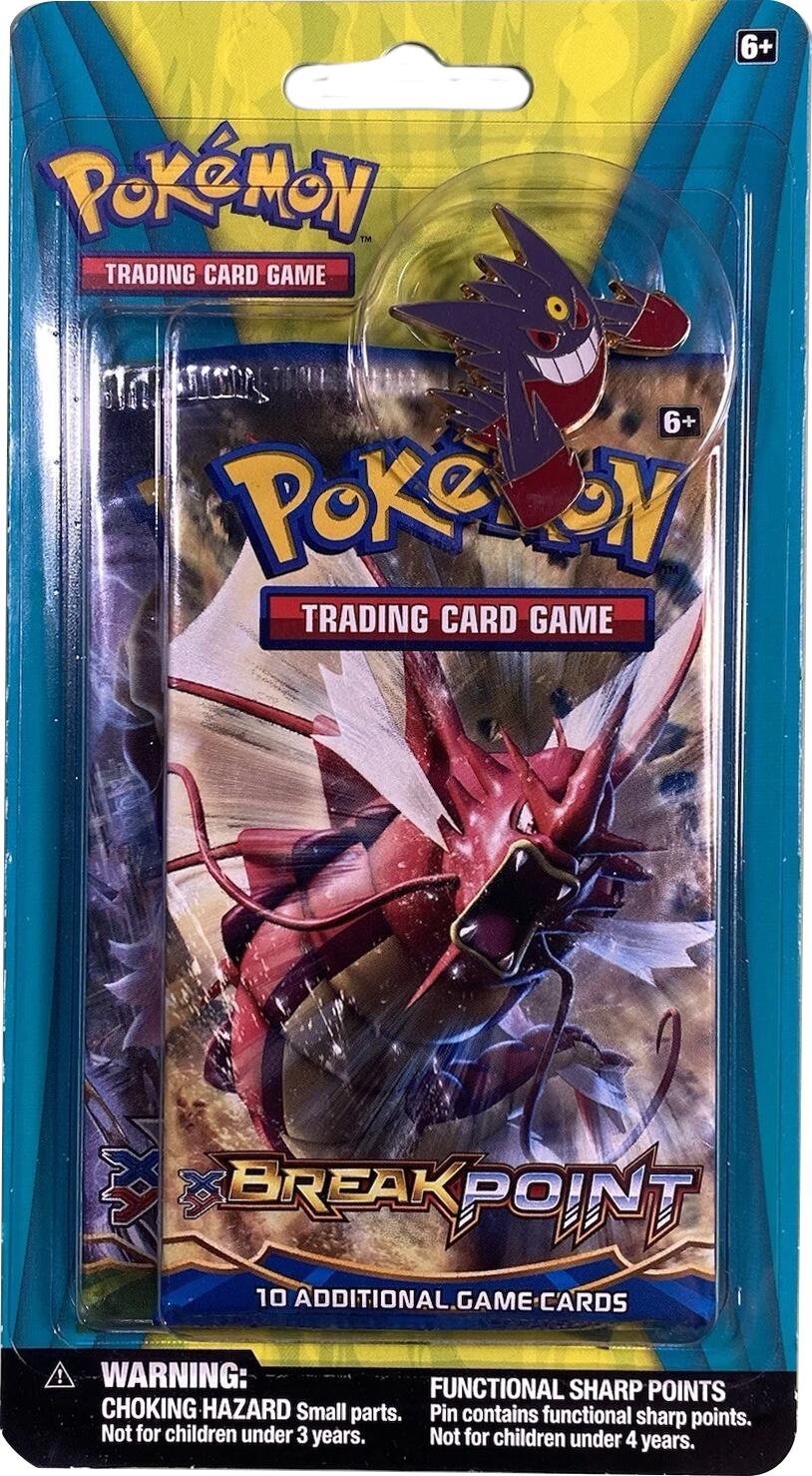 Pokemon XY BREAKpoint Mega Gengar Pin 2-Pack Blister Sealed