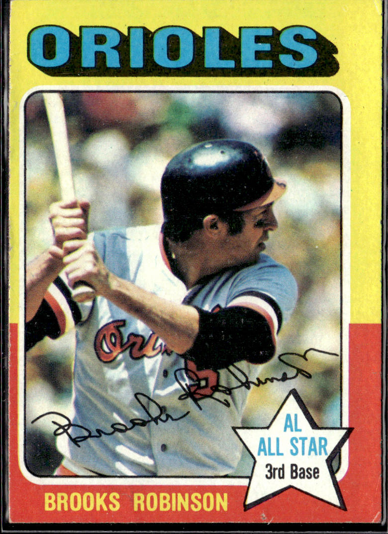 1975 Topps #50 Brooks Robinson front