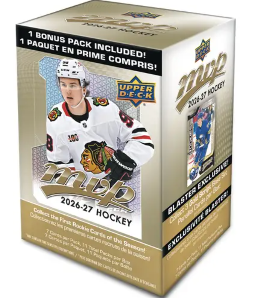 2026-27 Upper Deck MVP Hockey Cards (Blaster)