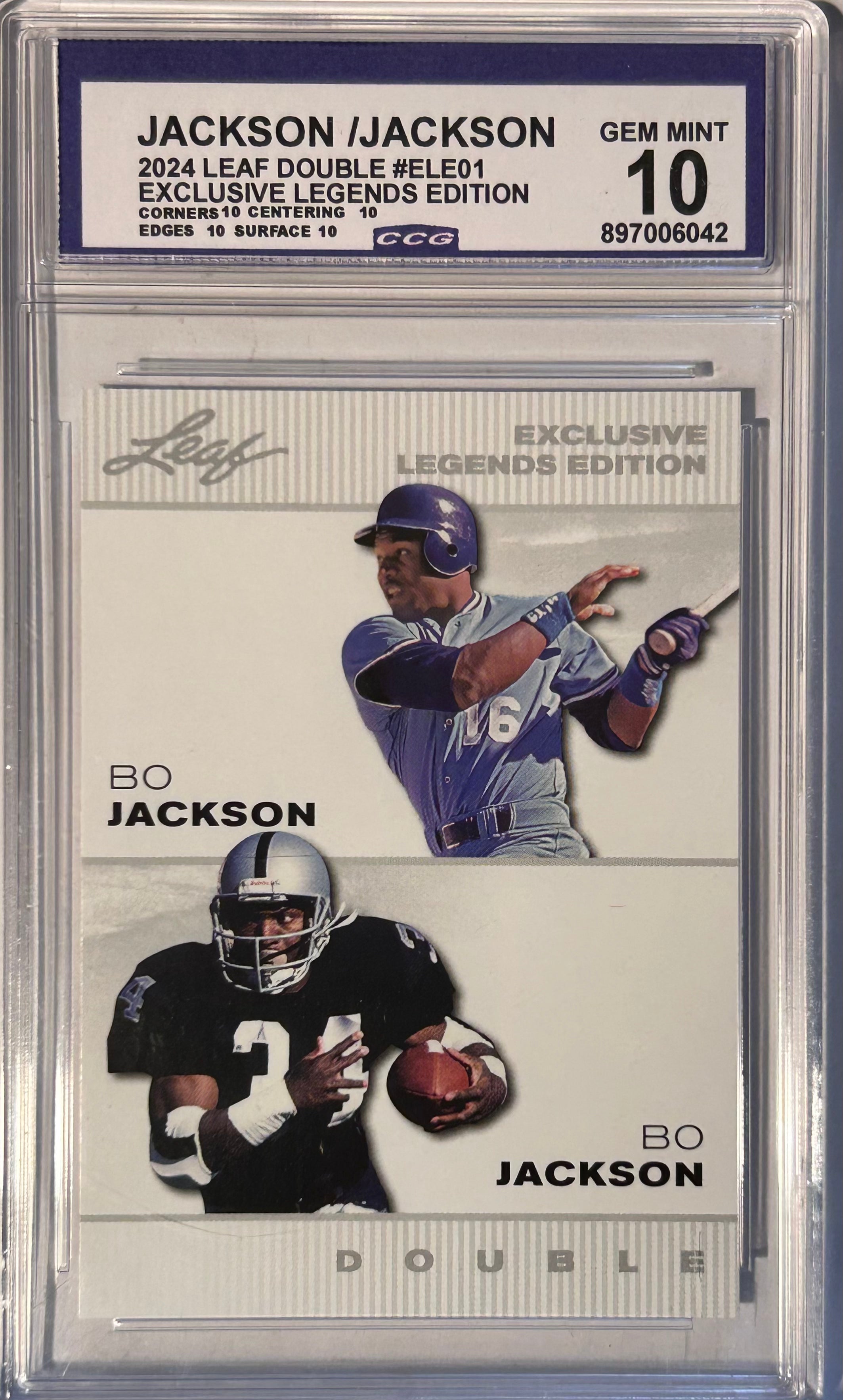 Jackson/Jackson 2024 Leaf Double #ELE01