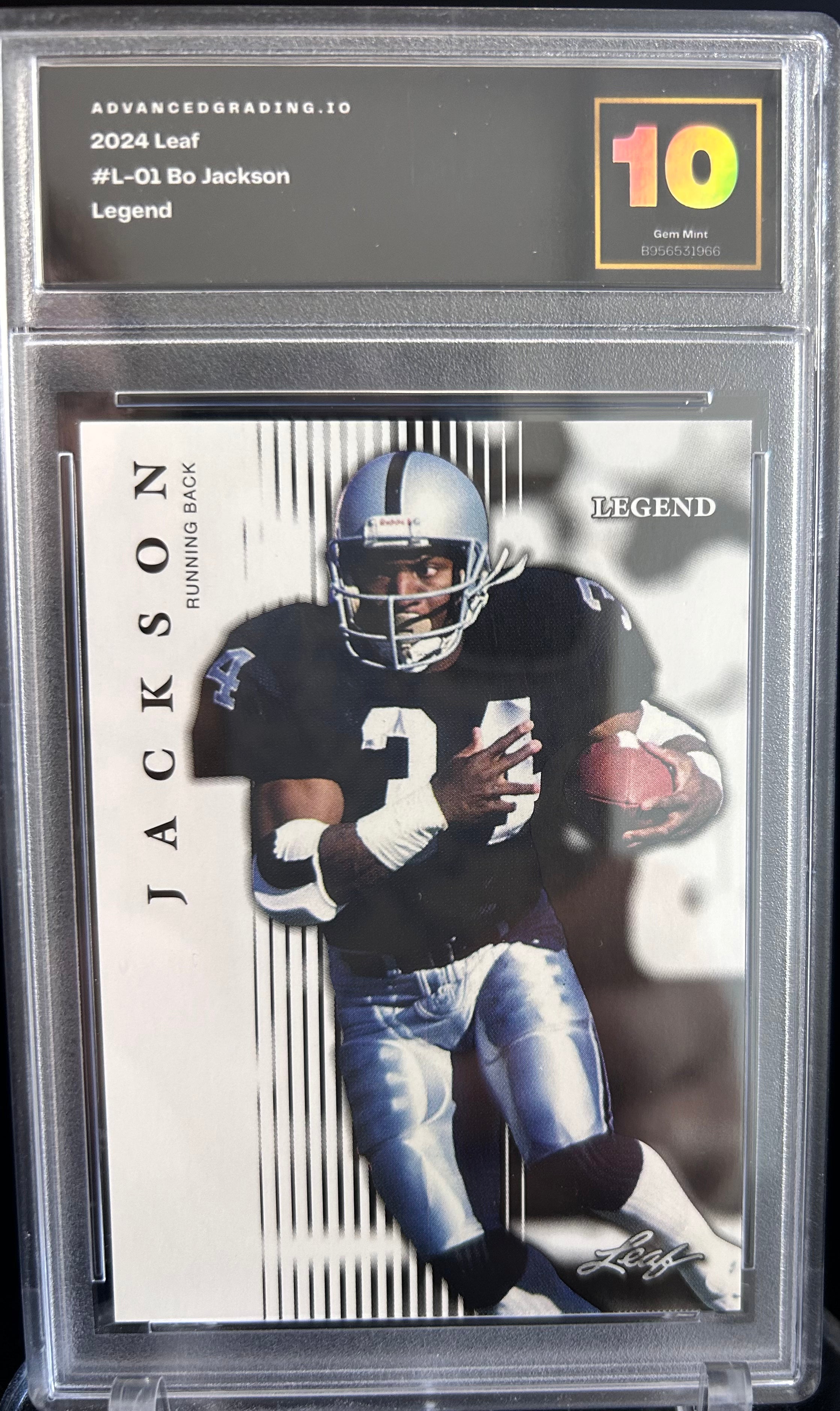 Bo Jackson 2024 Leaf Legend #L-01