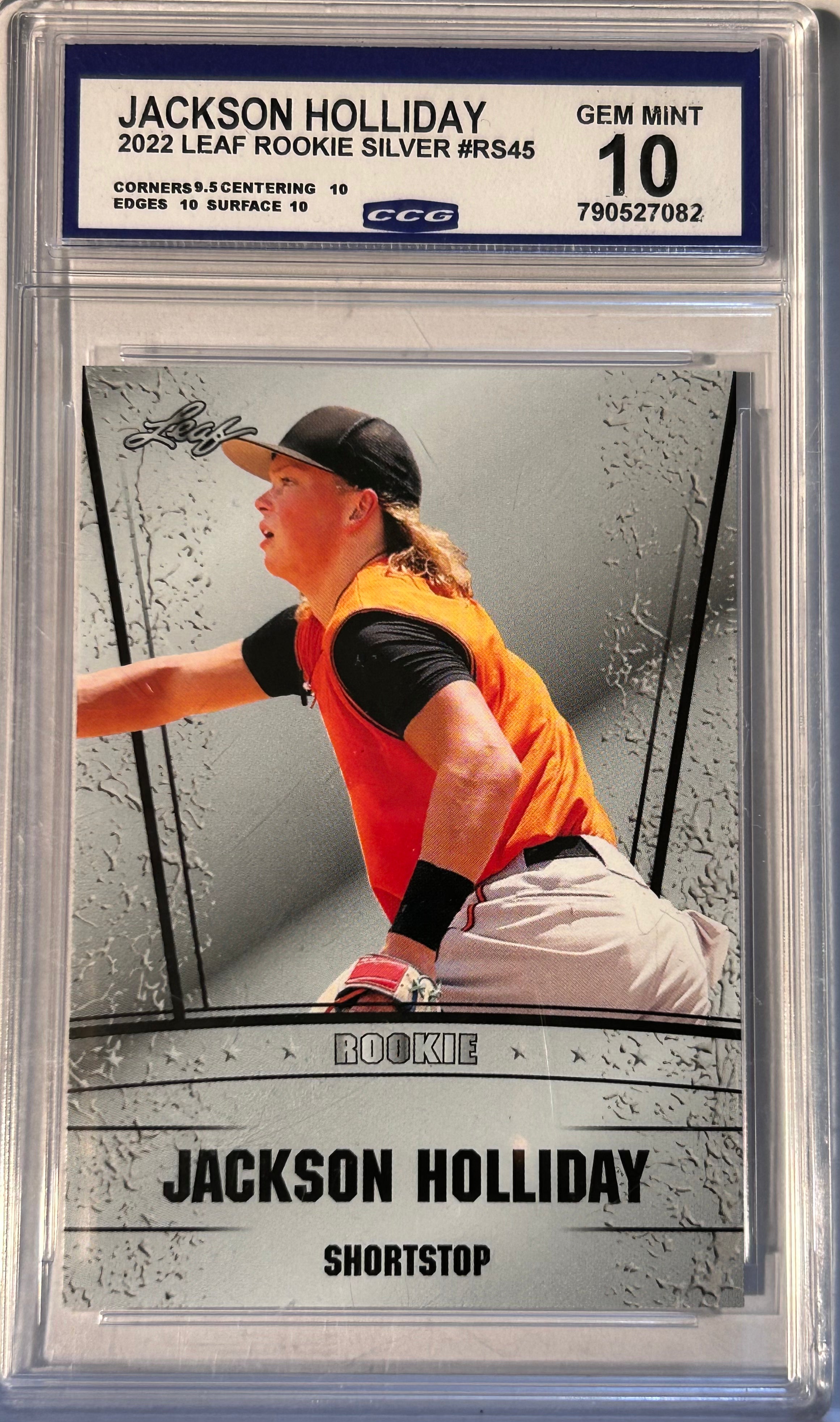 Jackson Holliday 2022 Leaf Rookie Silver #RS45