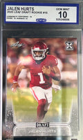Jalen Hurts 2020 Leaf Draft Rookie #15 Gem Mint 10