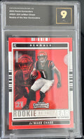 Ja'Marr Chase 2021 Panini Contenders #ROY-JCH Rookie of the Year Mint 9