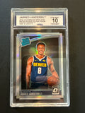 Jarred Vanderbilt 2018-19 Donruss Optic #151 Rated Rookie Silver Prizm