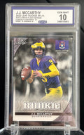 JJ McCarthy 2023 leaf Rookie #FL11 Exclusive Flag Edition CCG Gem Mint 10