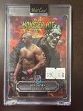 2025 Wild Card Monster Hit Monster Hunt Jon Jones 1/1 (red) — phone photo