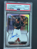 [56960] Juan Corniel 2023 Bowman Chrome #CPAJCL Prospect Autograph Refractor /499 PSA 10