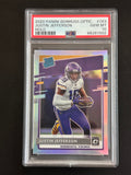 Justin Jefferson 2020 Panini Donruss Optic #163 Holo PSA 10