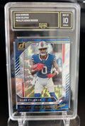 Keon Coleman 2024 Donruss #16 Elite Series Rookies Shockwave Holo Gem Mint 10