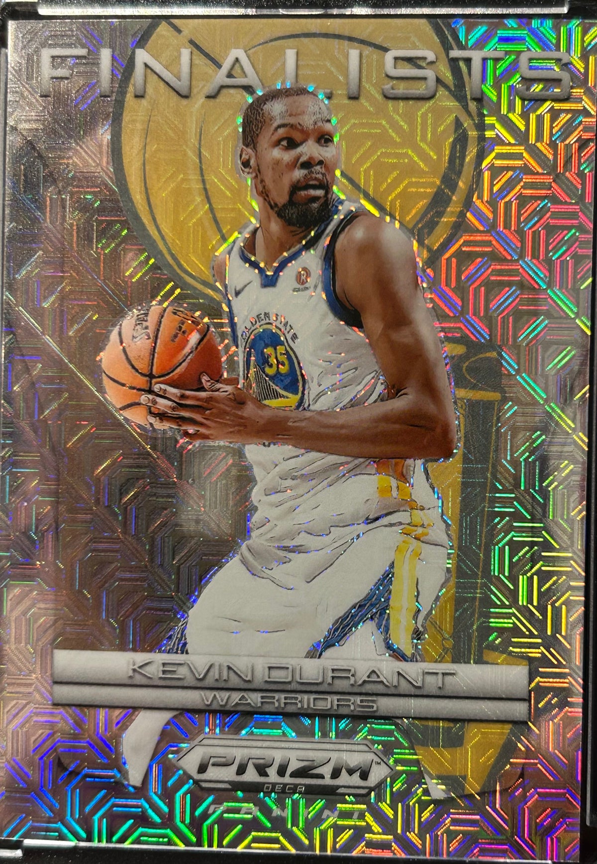 Kevin Durant 2023-24 Panini Prizm Deca Finalists Holo