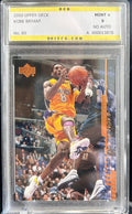 Kobe Bryant 2000 Upper Deck #80 OCG Grading Mint 9