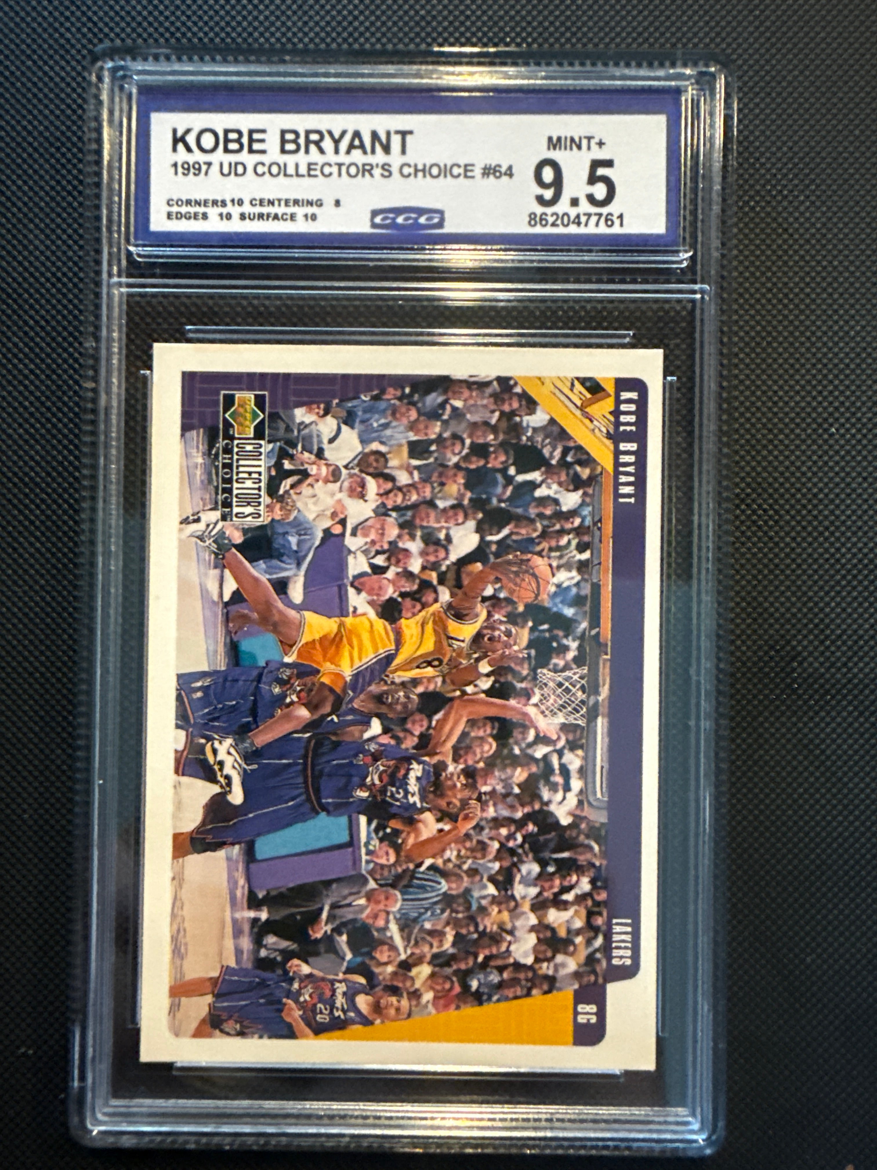 Kobe Bryant 1997 UD Collector's Choice #64