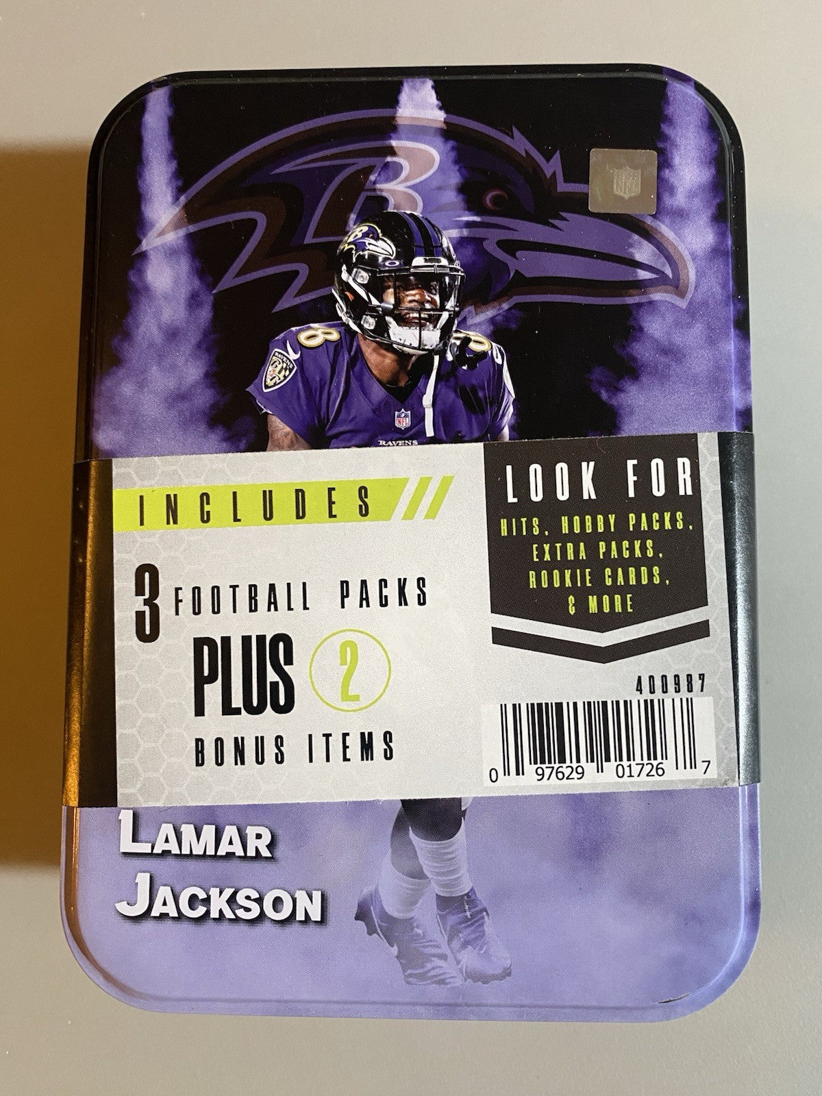 Fairfield NFL Collector Tin Lamar Jackson