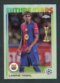 Lamine Yamal Refractor 2025 Topps Chrome