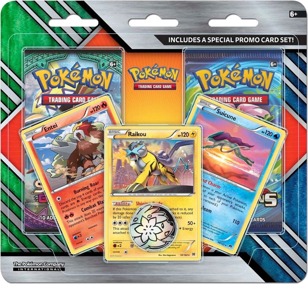 Pokemon Legendary Beasts 2-Pack Blister Ancient Origins + Steam Siege Sealed catalog