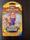 Disney Lorcana Booster Pack — Wilds Unknown