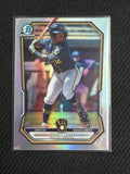 2026 Bowman Chrome Jesus Made Sky Blue Refractor #097/499 front
