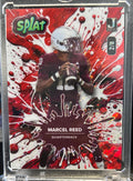 Marcel Reed 2025 Wild Card #SBRED02-MR Splat Red holo 2/8
