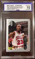 Michael Jordan 1998 Upper Deck MJ Sticker Collection Stickers #109 Gem Mint 10