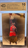Michael Jordan #74 2009-10 Upper Deck MJ Legacy Collection Gold