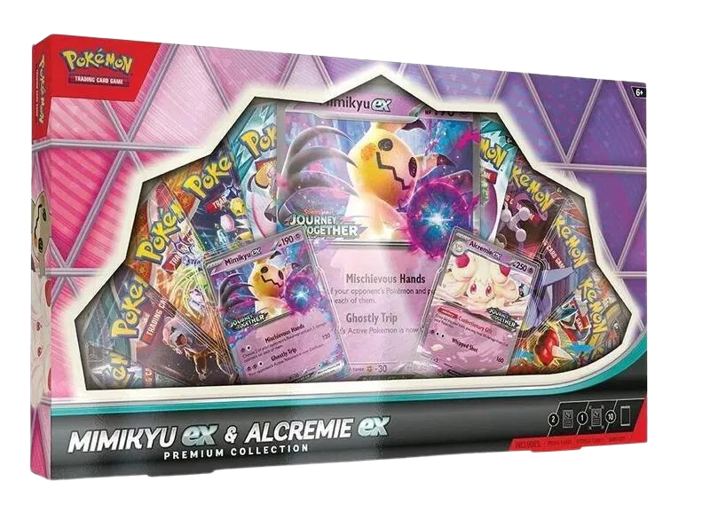 Mimikyu ex & Alcremie ex Premium Collection