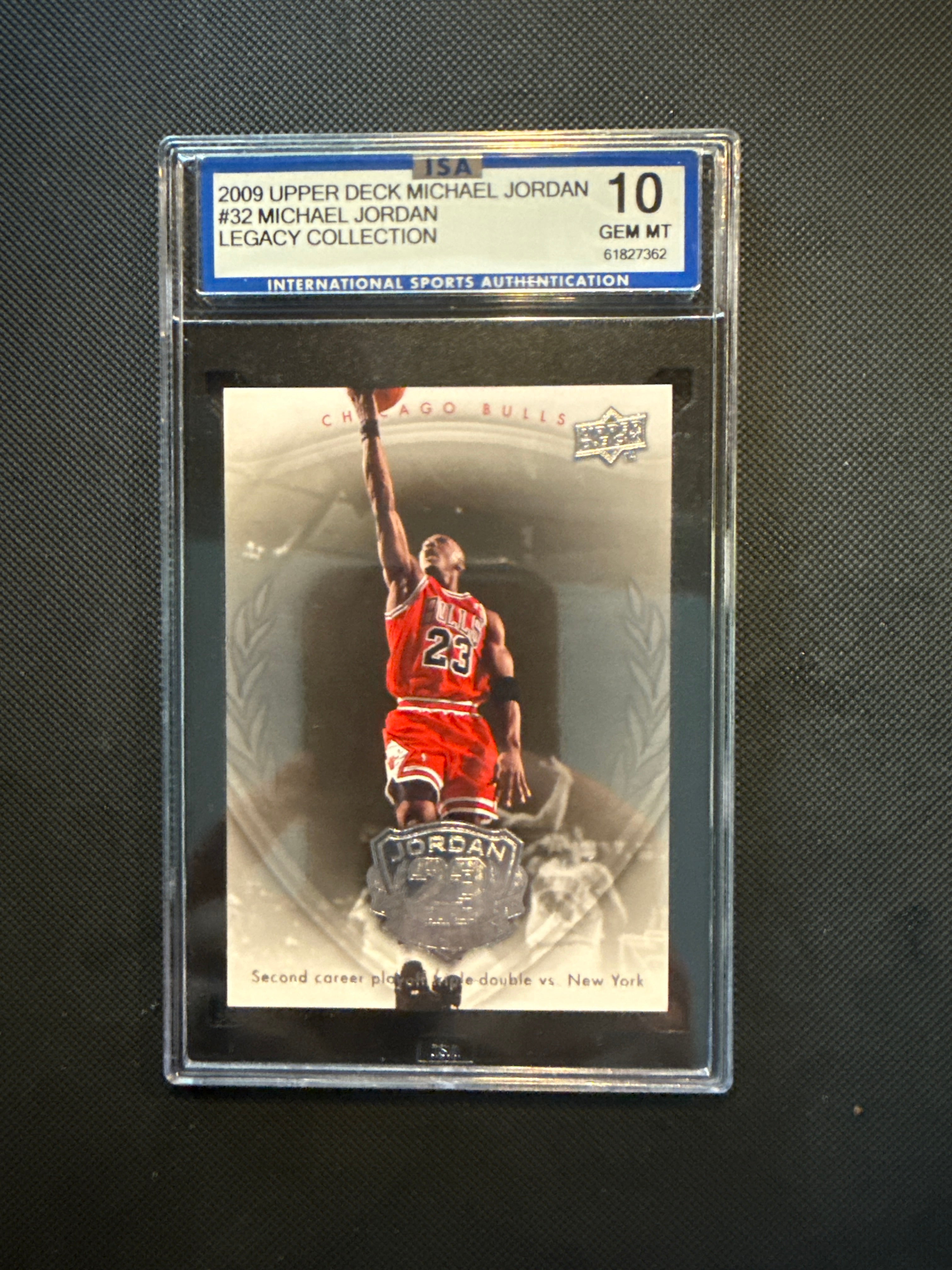 Michael Jordan 2009 UD #32 Legacy Collection
