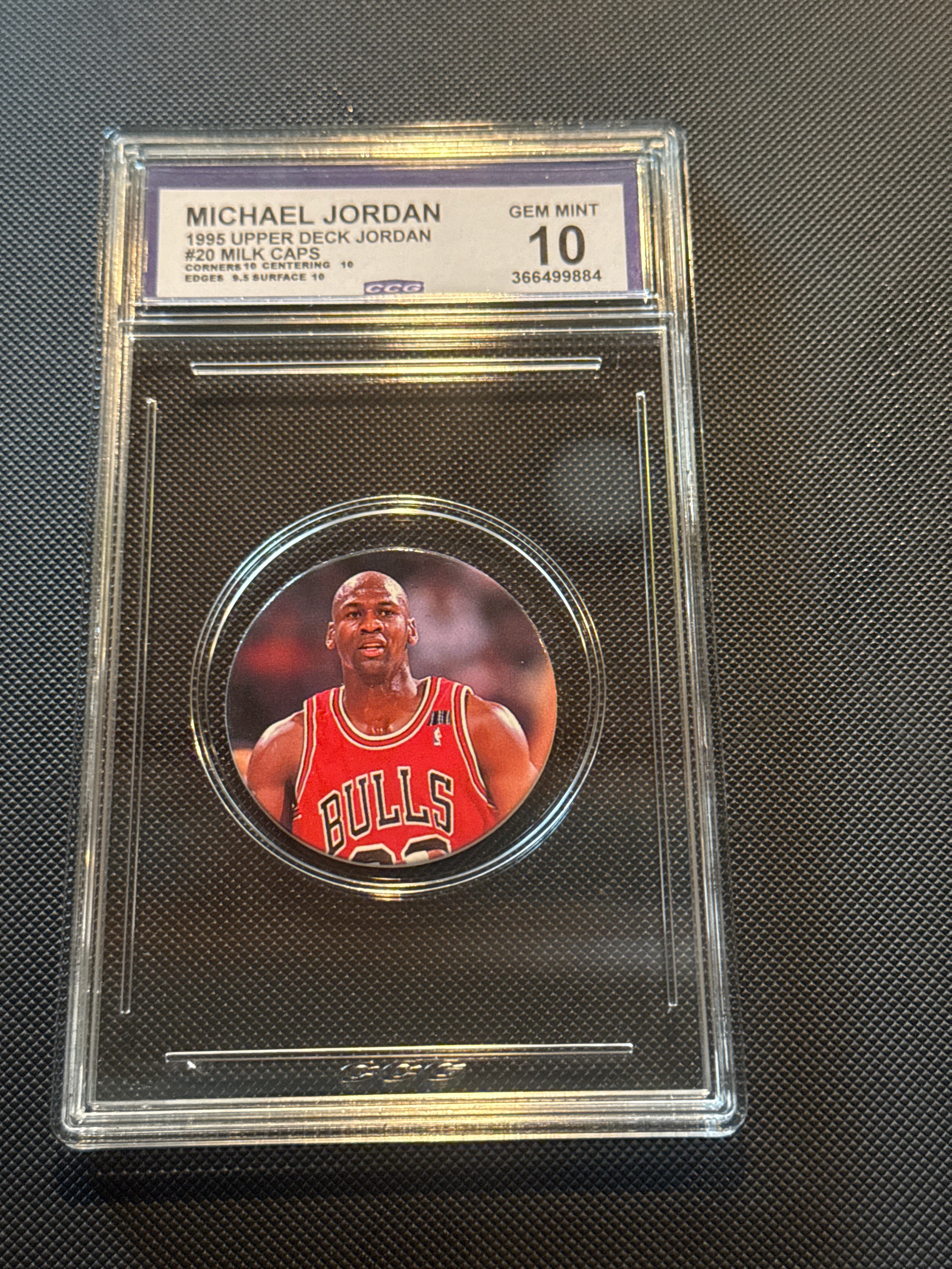 Michael Jordan Milk Cap 1995 Upper Deck Jordan #20