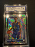 Moses Moody 2021-22 Panini Donruss Optic Prizm Silver Pulsar Rated Rookie #184