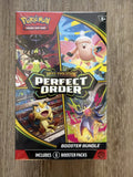 Pokémon TCG Mega Evolution Perfect Order Booster Bundle