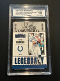 Peyton Manning 2020 Panini Contenders #LCPMA Legendary Contenders