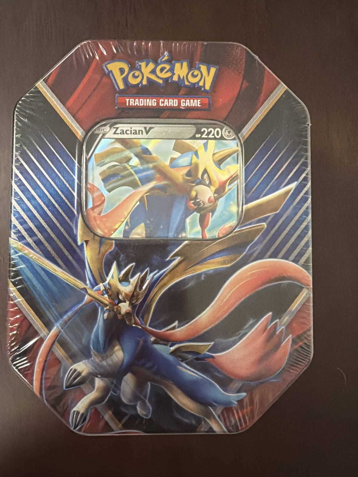 Pokemon TCG Zacian V Tin