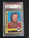 PSA cert 09175566 front slab — 1972 O-Pee-Chee #213 Don Saleski PSA 7 NM