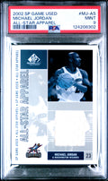 PSA cert 124208302 front — Michael Jordan #MJ-AS PSA 9