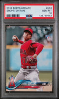 PSA cert 138739483 front — Shohei Ohtani #US1 PSA 10