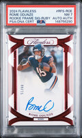 PSA cert 148756290 front — Rome Odunze #RFS-ROE Ruby 08/15 Auto PSA 7