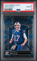 PSA cert 154497048 front — Josh Allen My House #5 PSA 10