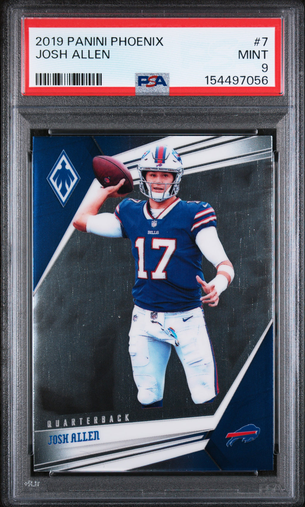 PSA cert 154497056 front — Josh Allen #7 Phoenix PSA 9
