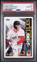 PSA cert 154497118 front — Roman Anthony #23 PSA 10