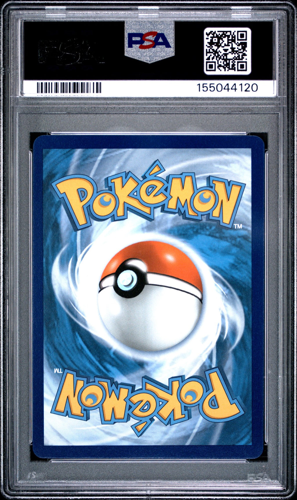 PSA cert 155044120 back — Radiant Greninja #046 PSA 9