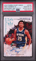 PSA cert 159215291 front — Trey Murphy III #II-TOP Violet /35 PSA 10